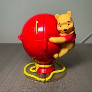 VINTAGE 1999 POLLY POCKET WINNIE THE POOH RED BALLON PLAYSET WITHOUT FIGURES